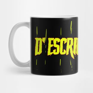 D'escrime sport typography T shirt Mug